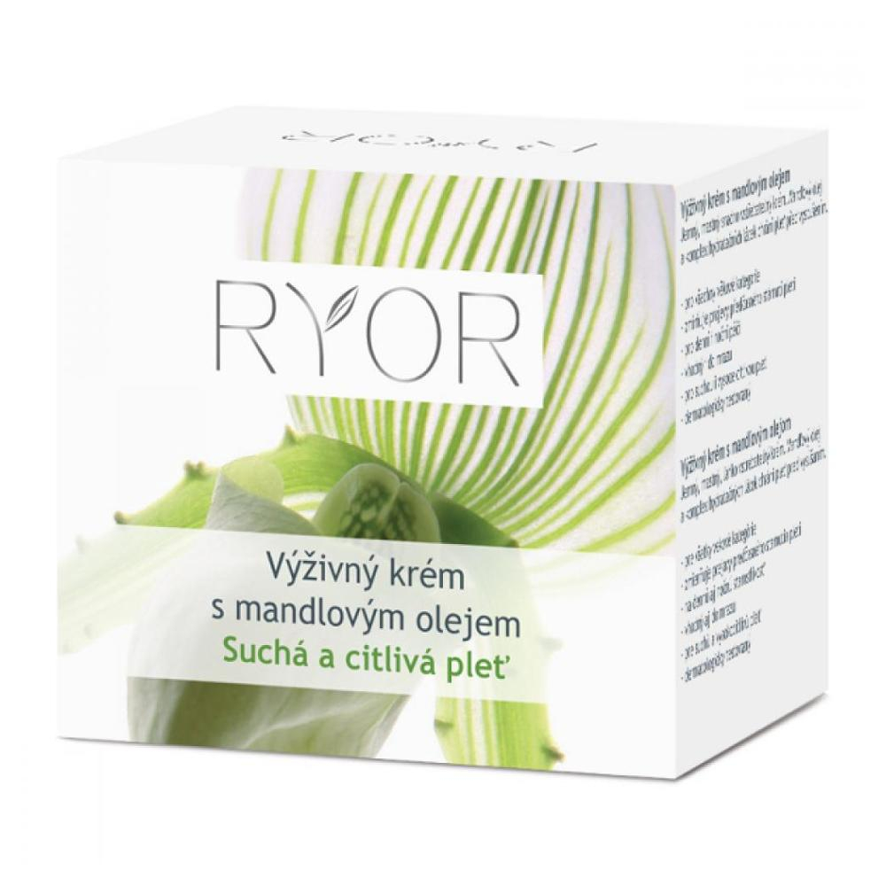 E-shop RYOR Výživný krém s mandľovým olejom suchá citlivá pleť 50ml