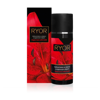 RYOR Výživný krém so zlatom a arganovým olejom 50 ml (Denné krémy) - Vyživujúce
