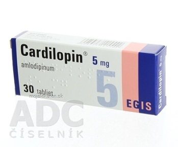 CARDILOPIN 5 mg tbl 1x30 ks