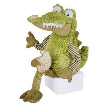 SÄNGER Vankúšik nahrievací krokodíl s čerešňovými kôstkami (Nahrievacie vankúšiky)