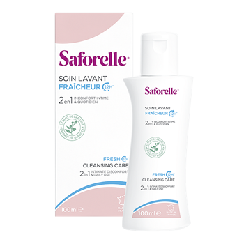 SAFORELLE Gél pre intímnu hygienu Fresh 100 ml