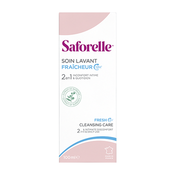 SAFORELLE Gél pre intímnu hygienu Fresh 100 ml (Intímne mydlá) - obrázok 2/2