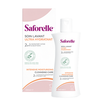 SAFORELLE ULTRA hydratačný gél na intímnu hygienu 250 ml