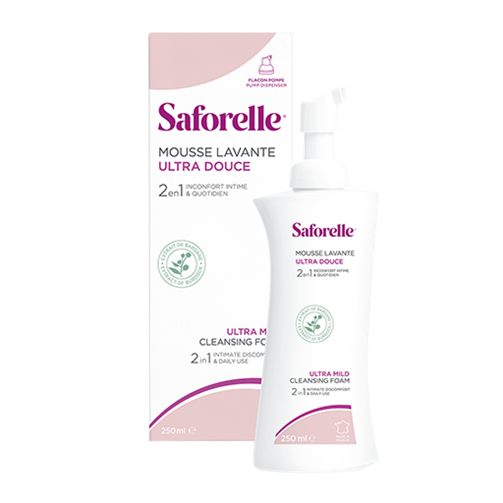 Saforelle Mousse ultra mild čistiaca pena na intímne partie 250 ml