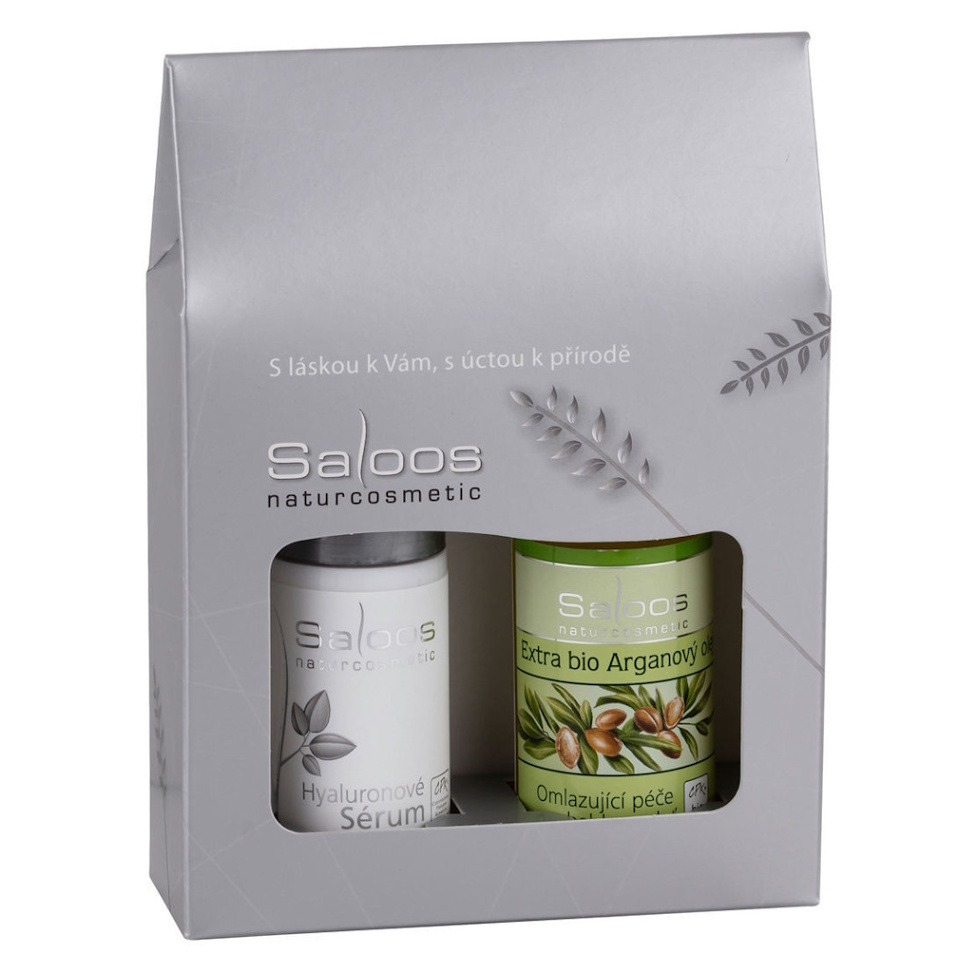 SALOOS Argan & Hyaluronové sérum Darčekové balenie