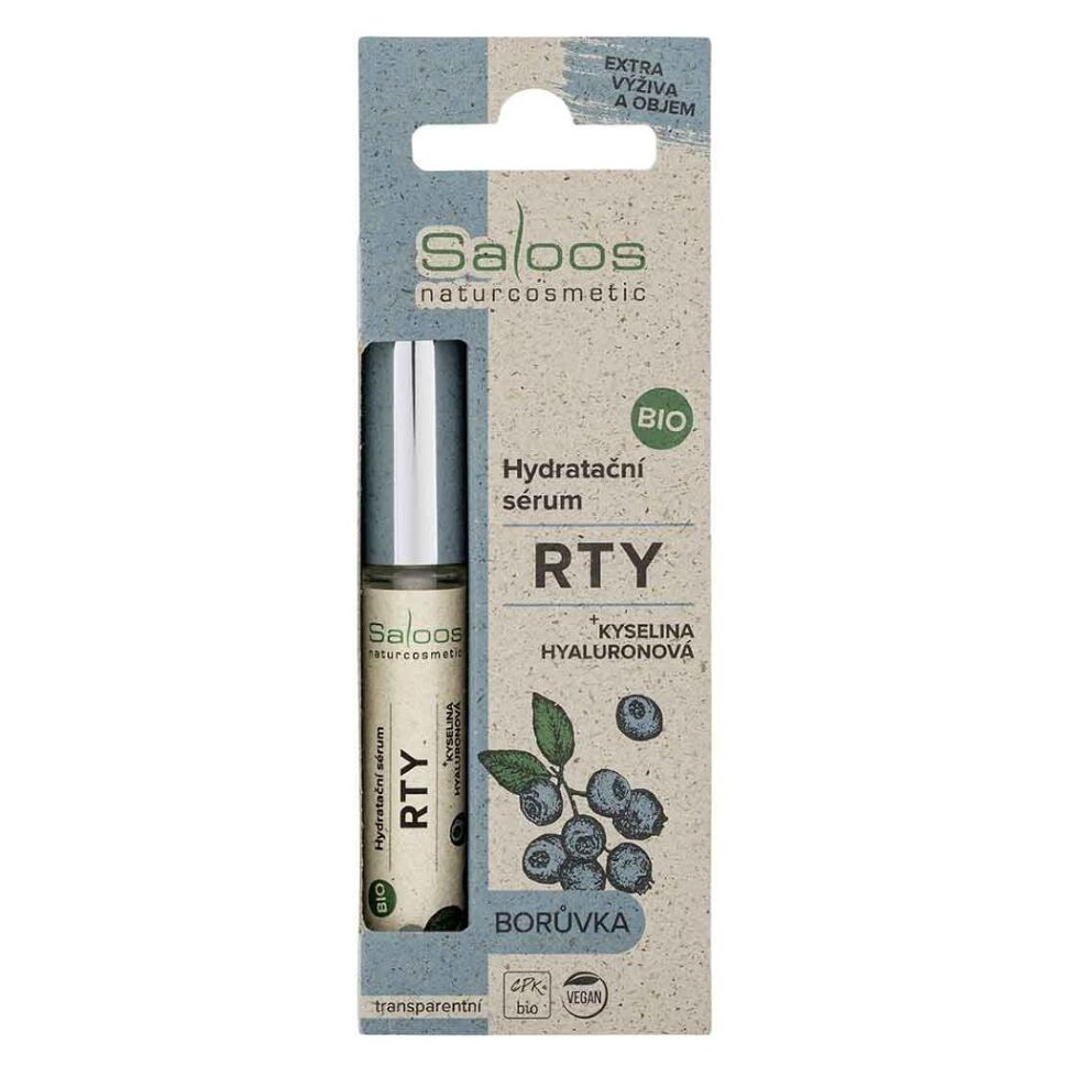 SALOOS Bio Hydratačné sérum na pery Čučoriedka 7 ml kúpite na Mojalekaren.sk