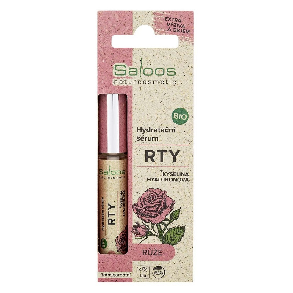 Saloos Bio Hydratačné sérum na pery Ruža 7 ml