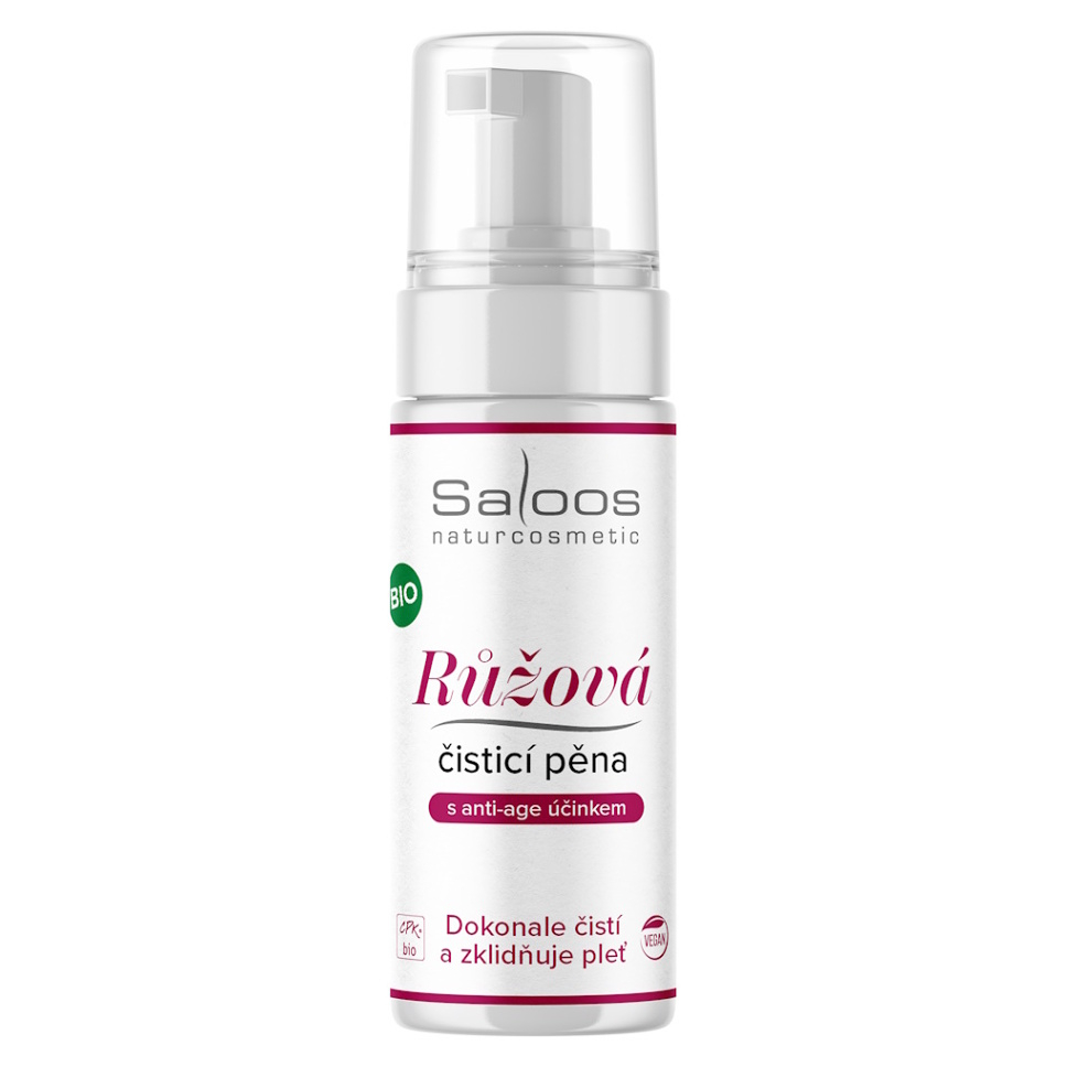 SALOOS Bio Ružová čistiaca pena na pleť 150 ml kúpite na Mojalekaren.sk