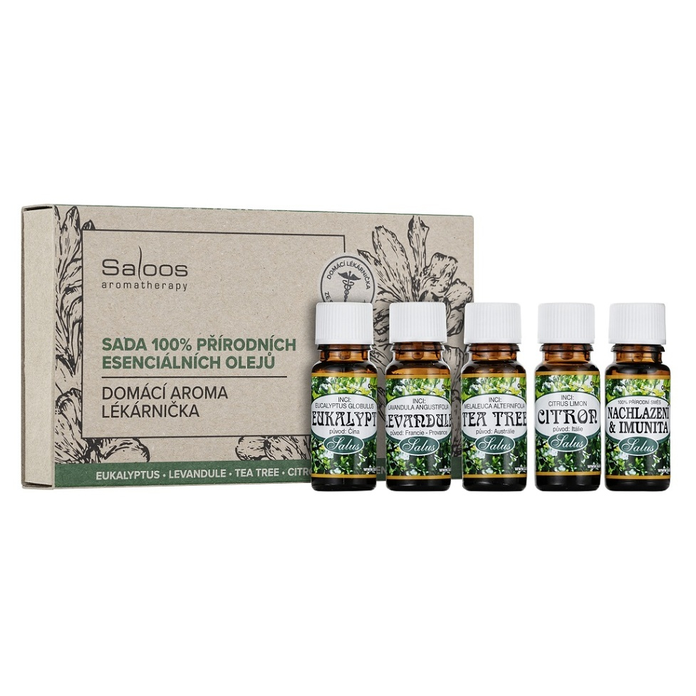 SALOOS Domáca aróma lekárnička 5 x 10 ml