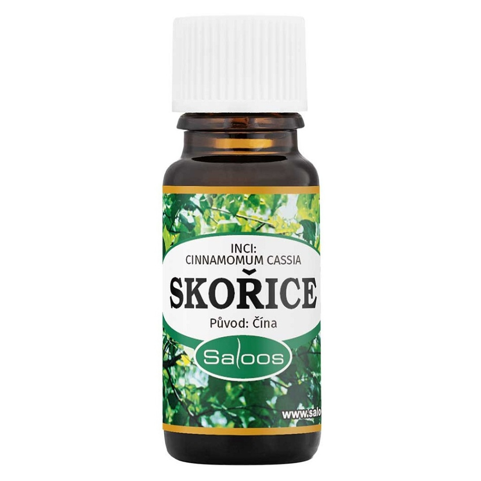 SALOOS Esenciálny olej škorice 10 ml
