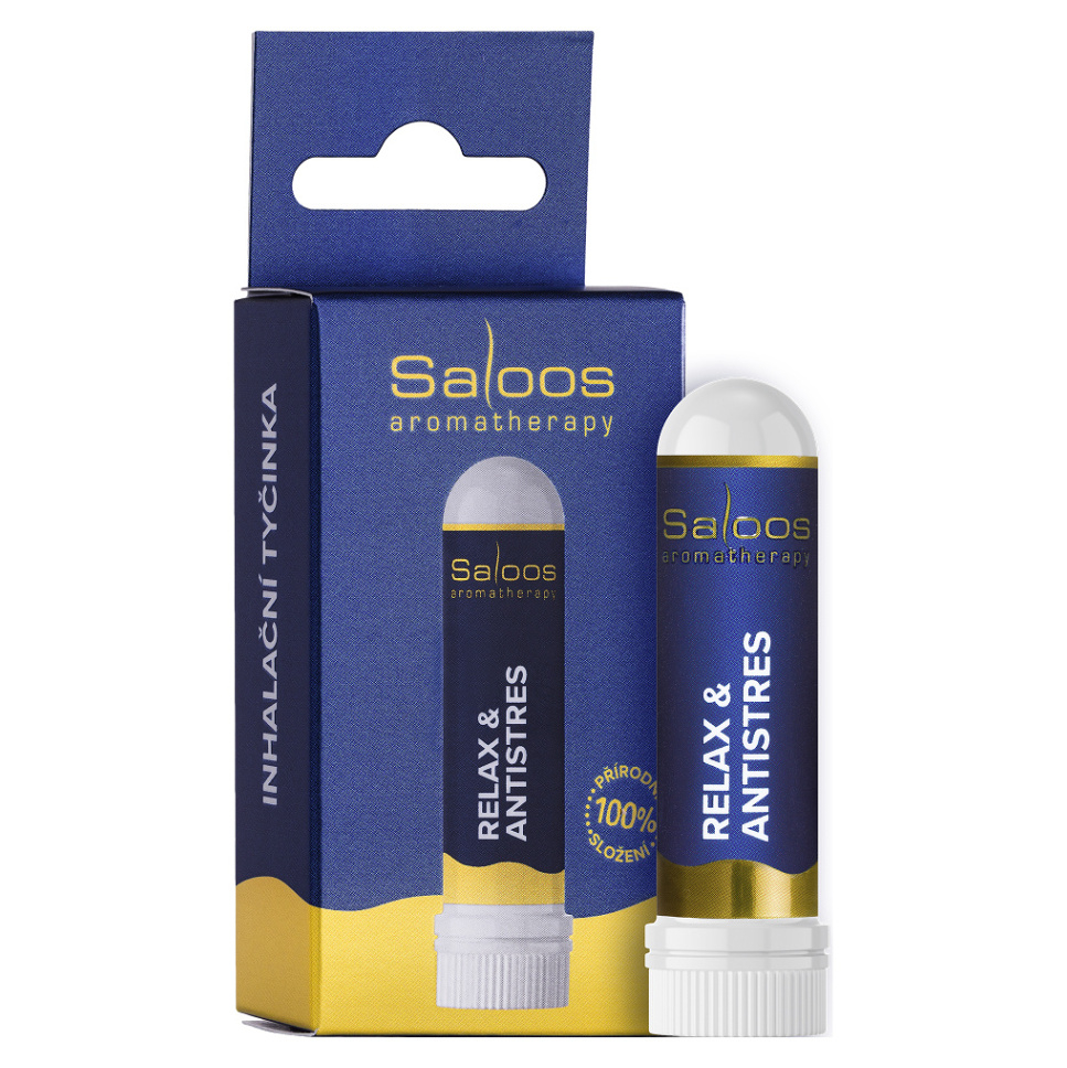 SALOOS Inhalačná tyčinka Relax & Antistres 1 kus