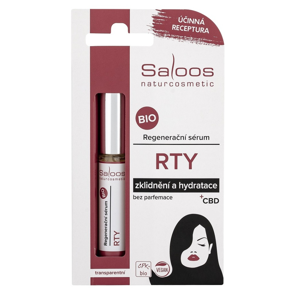 SALOOS Regeneračné sérum na pery BIO 7 ml