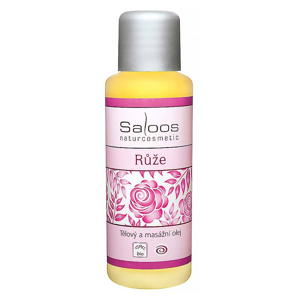 E-shop SALOOS Telový a Masážní Olej Ruže 50ml