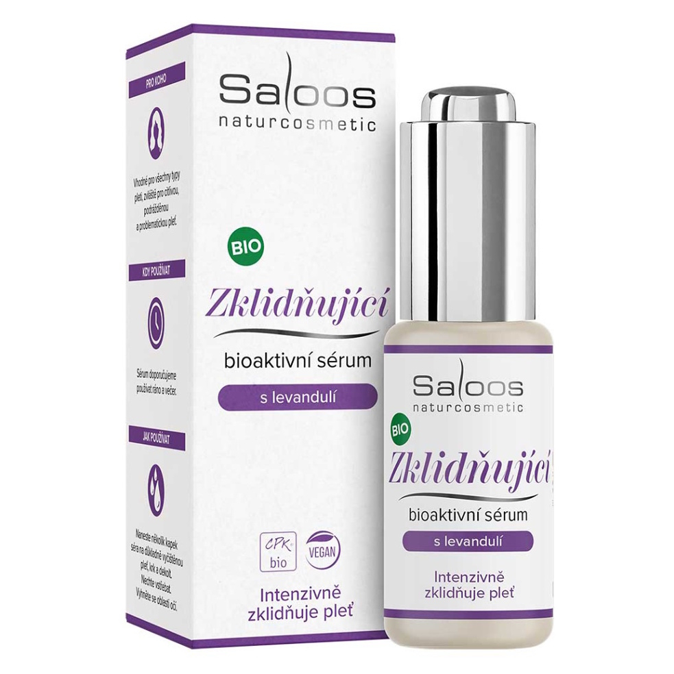 SALOOS Bio Upokojujúce bioaktívne sérum 20 ml