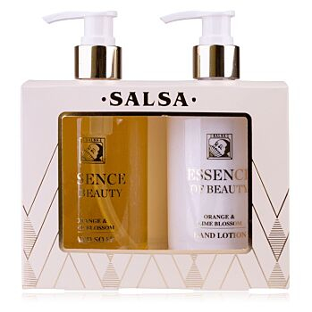 SALSA Starostlivosť o ruky Essence of Beauty 2 kusy Darčekové balenie (Kozmetické balíčky) - Čistiace, Hydratačný