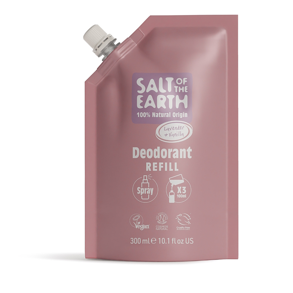 SALT OF THE EARTH Náplň dezodorant spray lavender & vanilla 300 ml