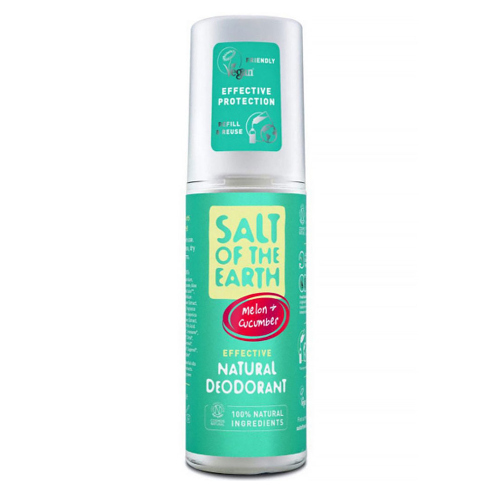 E-shop SALT OF THE EARTH Prírodný minerálny dezodorant spray Melon & Cucumber 100 ml
