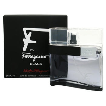 SALVATORE FERRAGAMO F by Black Toaletná voda pre mužov 100 ml (Toaletné vody)