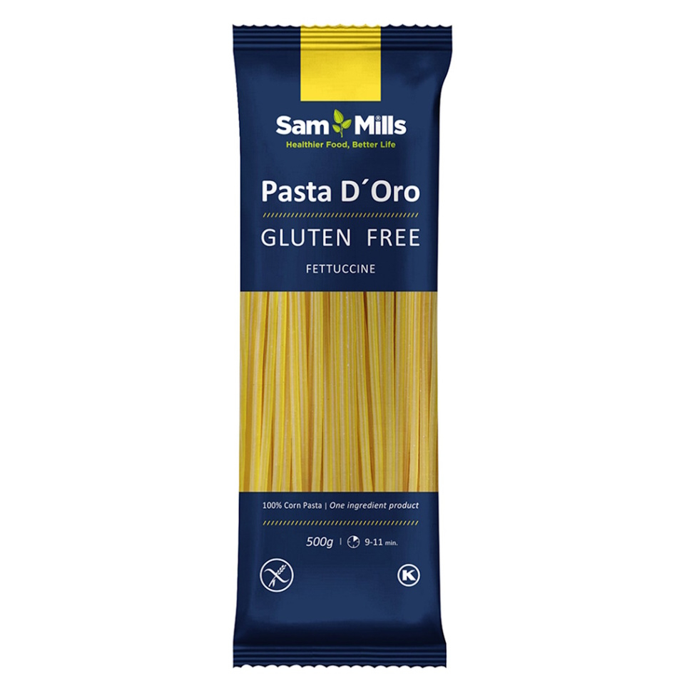 E-shop SAM MILLS Bezlepkové kukuričné cestoviny Fettucine 500 g