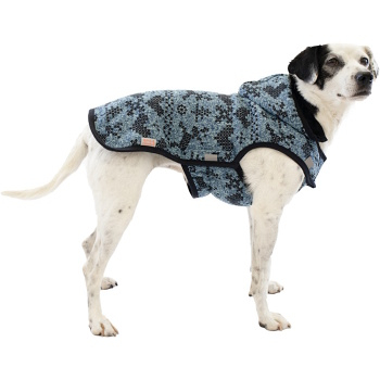 SAMOHÝL EXCLUSIVE Cindy II Sveter pre psov modrá 1 kus, Veľkosť oblečku: 28 (Oblečenie pre psov)