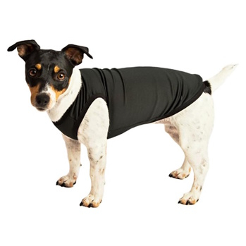 SAMOHÝL EXCLUSIVE Hanah termo tielko pre psy čierny 1 ks, Veľkosť oblečku: 20 (Oblečenie pre psov)
