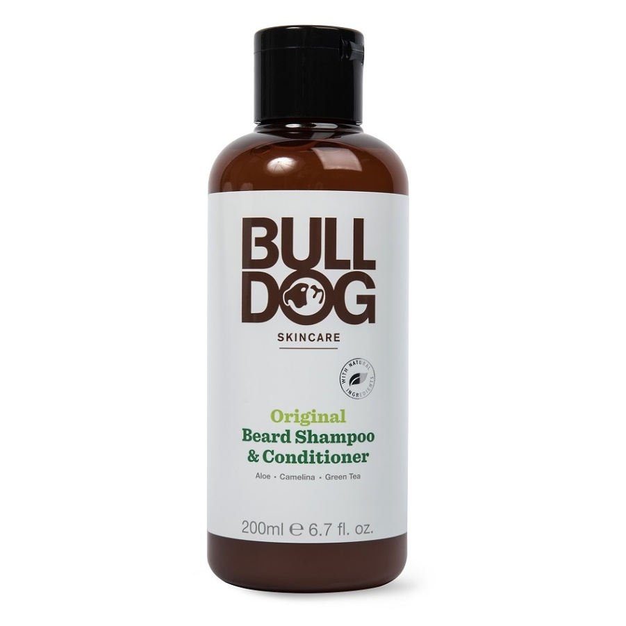 BULLDOG Šampón a kondicionér 2v1 na fúzy pre normálnu pleť Original Beard Shampoo & Conditioner 200 ml