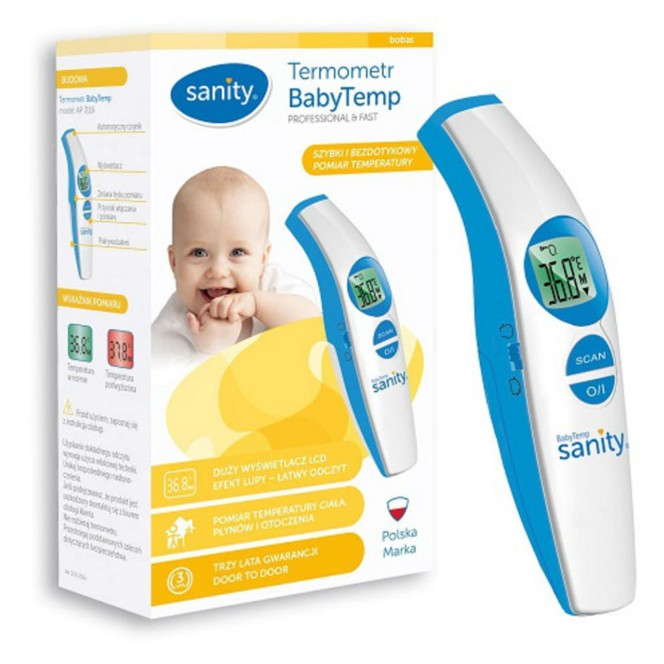 E-shop SANITY BabyTemp bezkontaktný teplomer