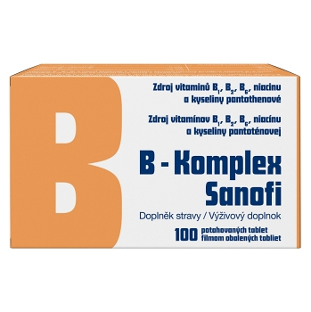 B-KOMPLEX SANOFI 100 tabliet
