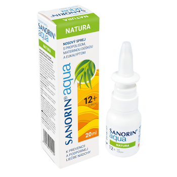 SANORIN Aqua NATURA nosový sprej 20 ml