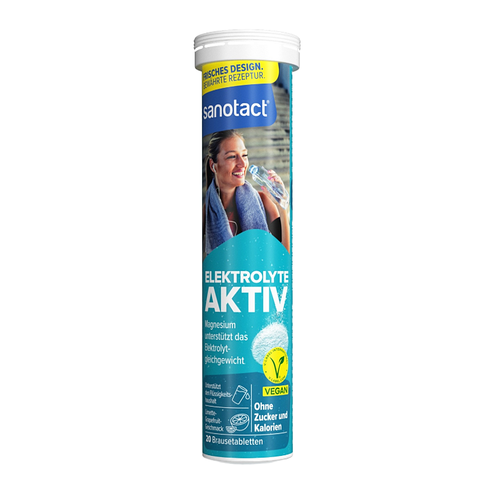 INTACT SANOTACT Elektrolyty Aktiv 20 šumivých tabliet kúpite na Mojalekaren.sk