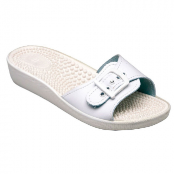 SANTÉ Dámske šľapky biele 1 pár, Veľkosť obuvi: 42