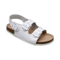 SANTÉ Dámske sandále S biele 1 pár, Veľkosť obuvi: 35