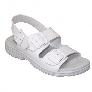 SANTÉ Dámske sandále biele 1 pár, Veľkosť obuvi: 40