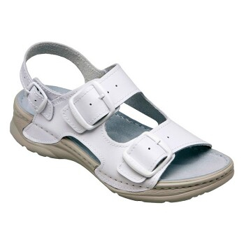 SANTÉ Dámske sandále biele 1 pár, Veľkosť obuvi: 41