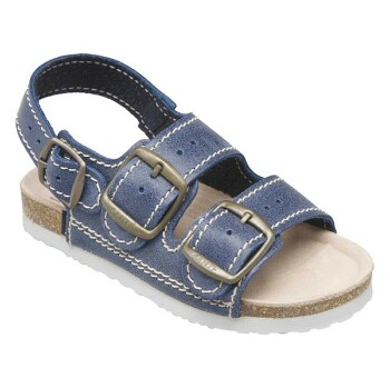 SANTÉ Detské sandále modré 1 pár, Veľkosť obuvi: 29
