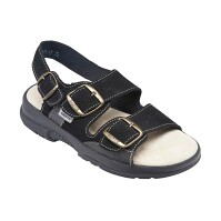 SANTÉ Pánske sandále čierne 1 pár, Veľkosť obuvi: 44
