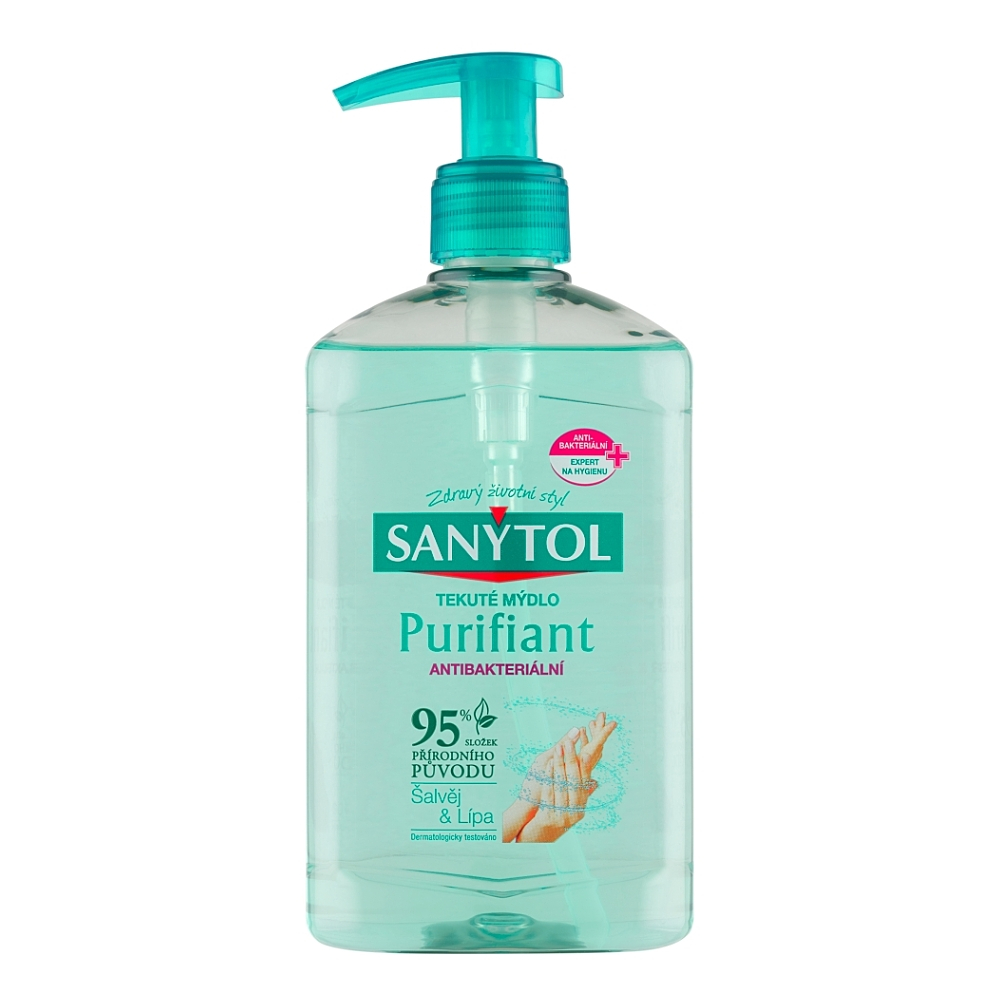 SANYTOL Antibakteriálne mydlo Purifiant 250 ml kúpite na Mojalekaren.sk