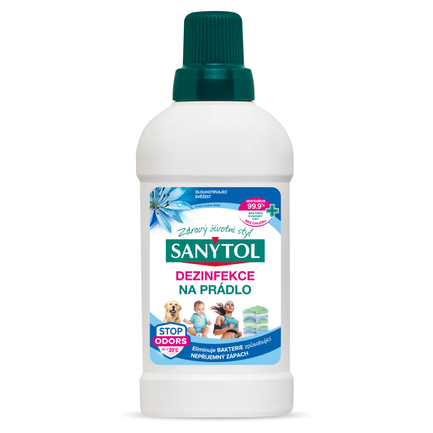 SANYTOL Dezinfekcia na bielizeň Active Fresh 500 ml