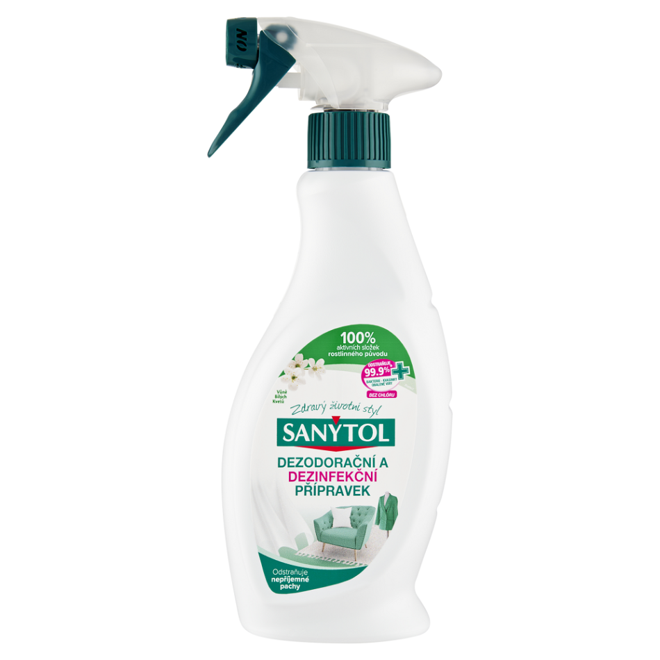 SANYTOL Dezodoračný a dezinfekčný prípravok na tkaniny 500 ml