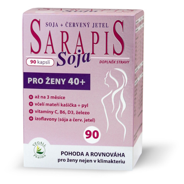 VEGALL PHARMA Sarapis Soja 90 kapsúl kúpite na Mojalekaren.sk