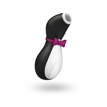 SATISFYER Pre Penguin bezdotykový stimulátor čierny variant