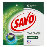SAVO Prací prášok Univerzálny 20 praní 1,4 kg
