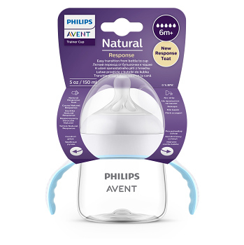 PHILIPS AVENT Fľaštička na učenie Natural Response 150 ml, 6m+