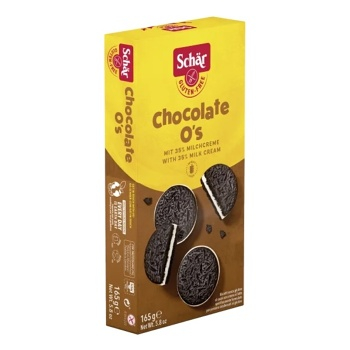 SCHÄR Chocolate Oś kakaové sušienky bez lepku 165 g
