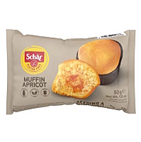SCHÄR Muffin apricot muffiny s marhuľovou marmeládou bez lepku 50 g