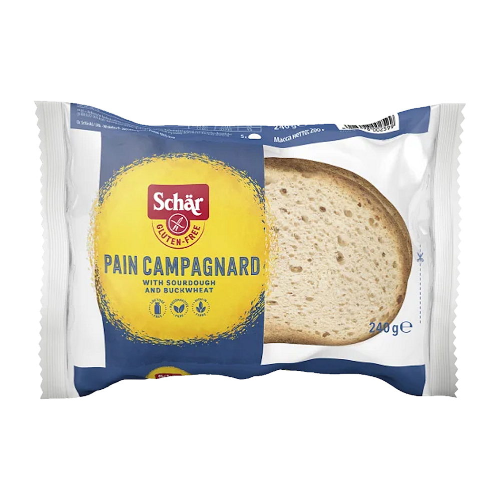 SCHÄR Pain campagnard chlieb sedliacky bez lepku 240 g