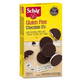 SCHÄR Chocolate Oś kakaové sušienky bez lepku 165 g (Bezlepkové sušienky a pochutiny) - Sladké - obrázok 2/2
