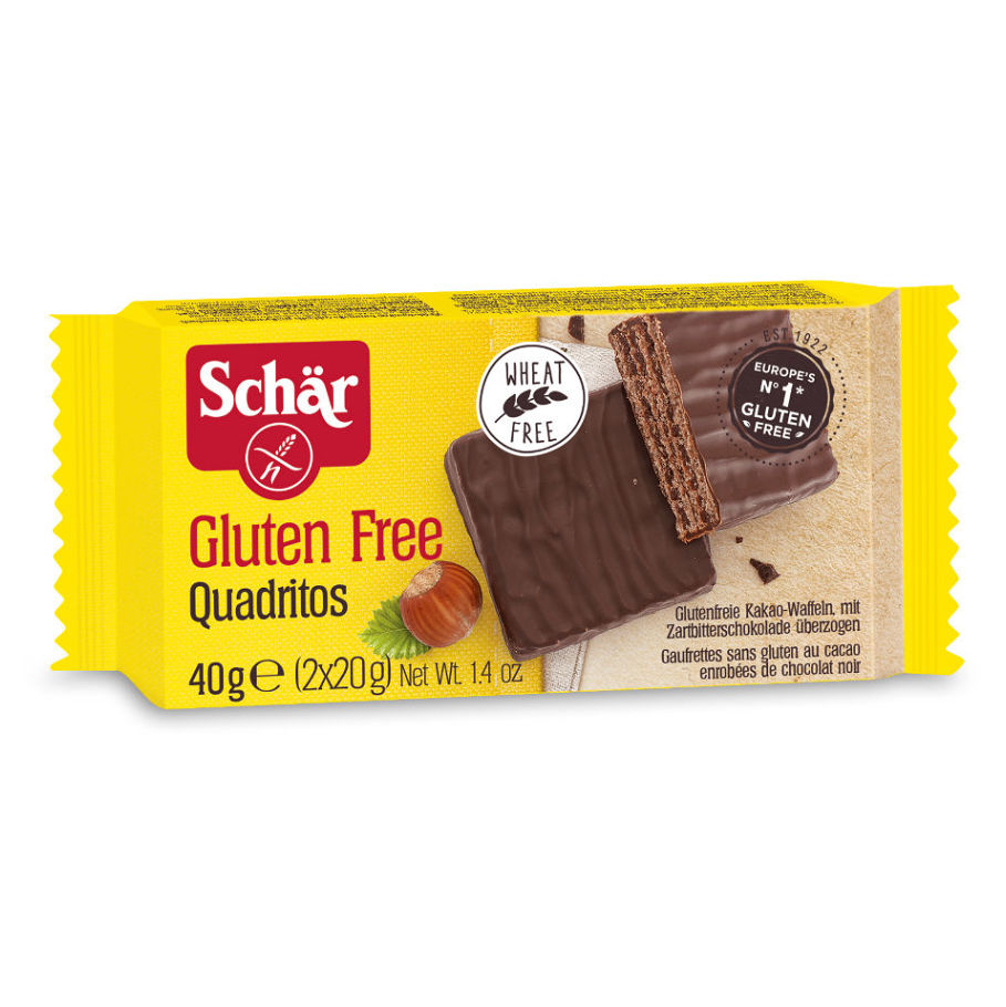 SCHÄR Quadritos oplátky bez lepku 40 g kúpite na Mojalekaren.sk