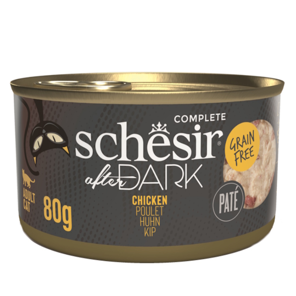 E-shop SCHESIR After Dark Paté konzerva pre mačky kura 80 g