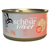 SCHESIR Senior Wholefood konzerva pre mačky kura 70 g